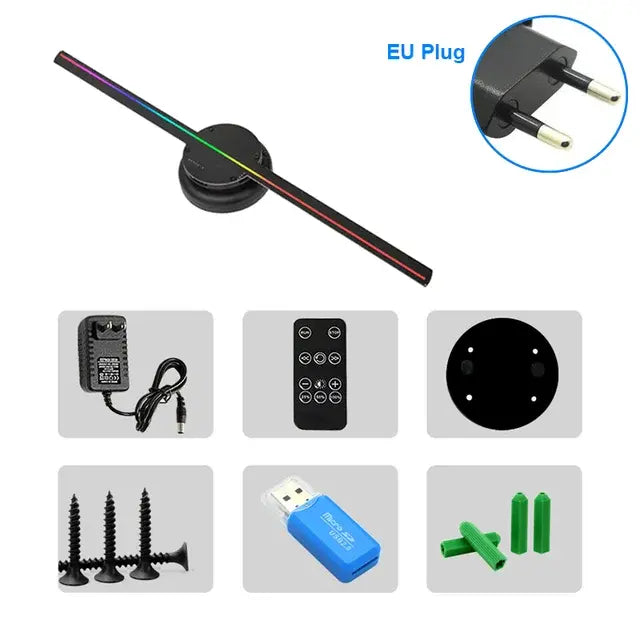 HoloMagic 3D Fan Projector