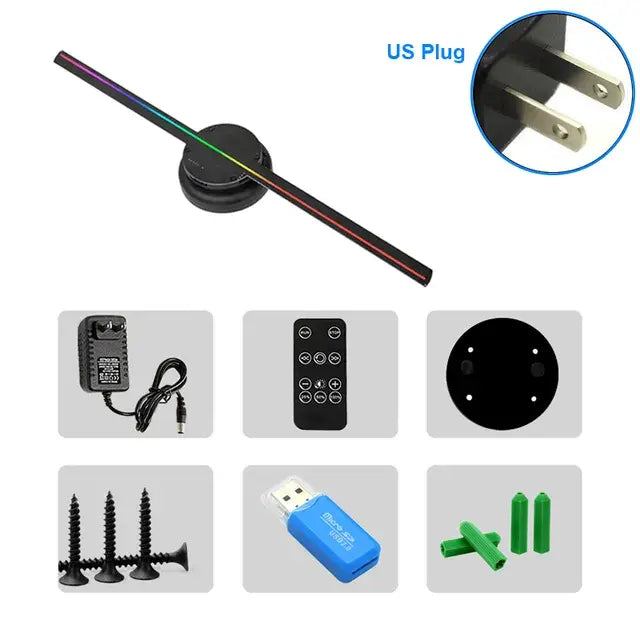 HoloMagic 3D Fan Projector