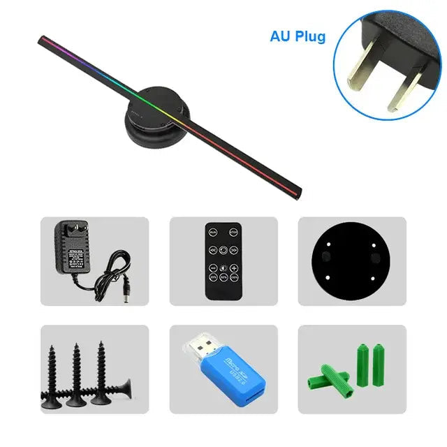 HoloMagic 3D Fan Projector
