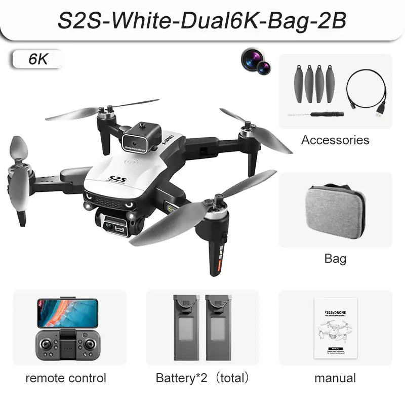 Sky Snap Voyager: 4K Mini Drone