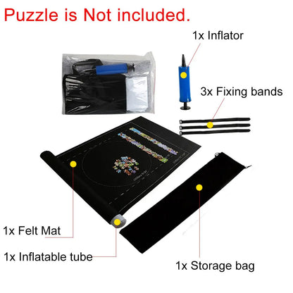 Puzzles Mat Jigsaw Roll Felt Mat Play