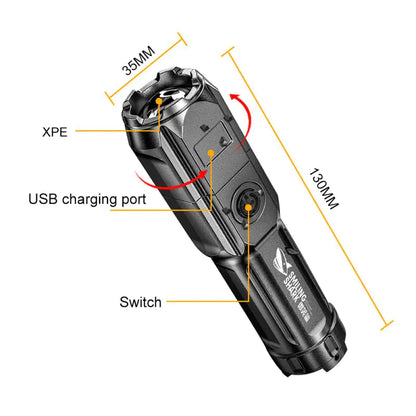 Ultimate Lumen Tactical LED Flashlight