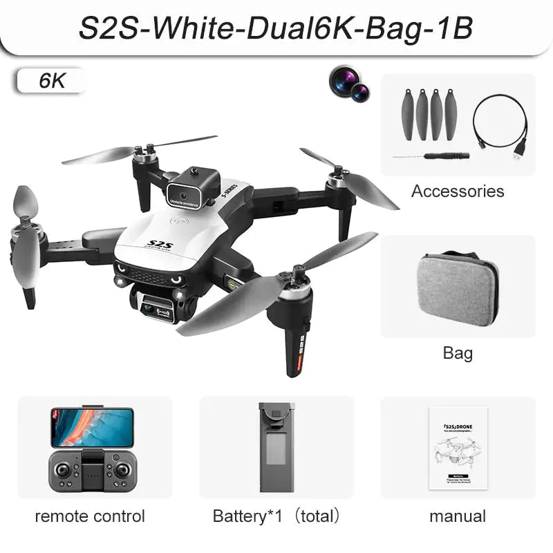 Sky Snap Voyager: 4K Mini Drone