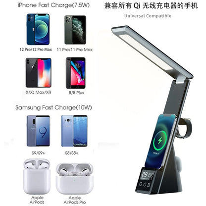 LED Desk Lamp Wireless Charger