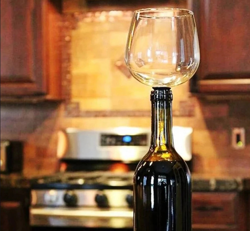 Creative Bottle Wine Glass